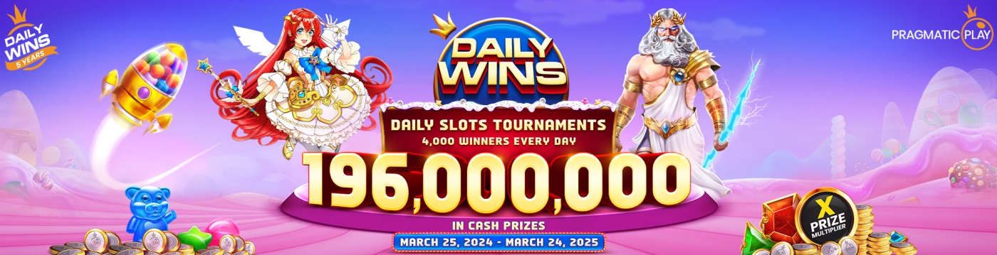 PRAGMATIC DAILY WINS Daily Slots Tournaments